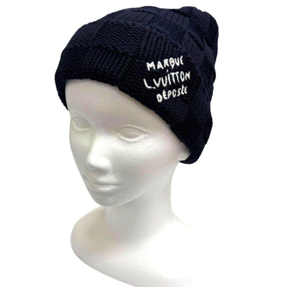 Louis Vuitton Damier Wool Beanie